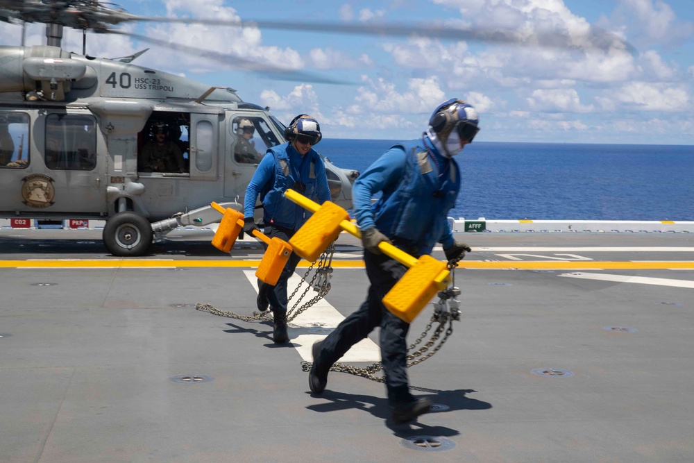 MH-60, CH-53 flight ops