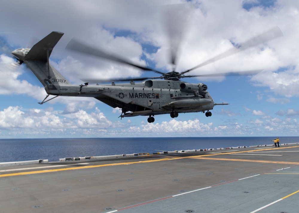 MH-60, CH-53 flight ops