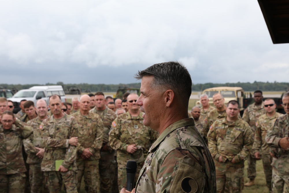 DVIDS - Images - Col. Richard Ferguson addresses soldiers at Northern ...