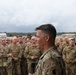 Col. Richard Ferguson addresses soldiers at Northern Strike 22