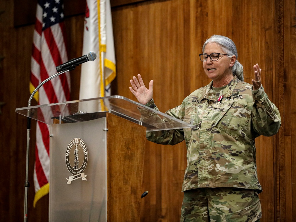 Chief Warrant Officer (4) Peggy Bates Retires After 38-Year Career