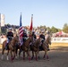 USMC Mounted Color Guard at 74th Annual Redding Rodeo