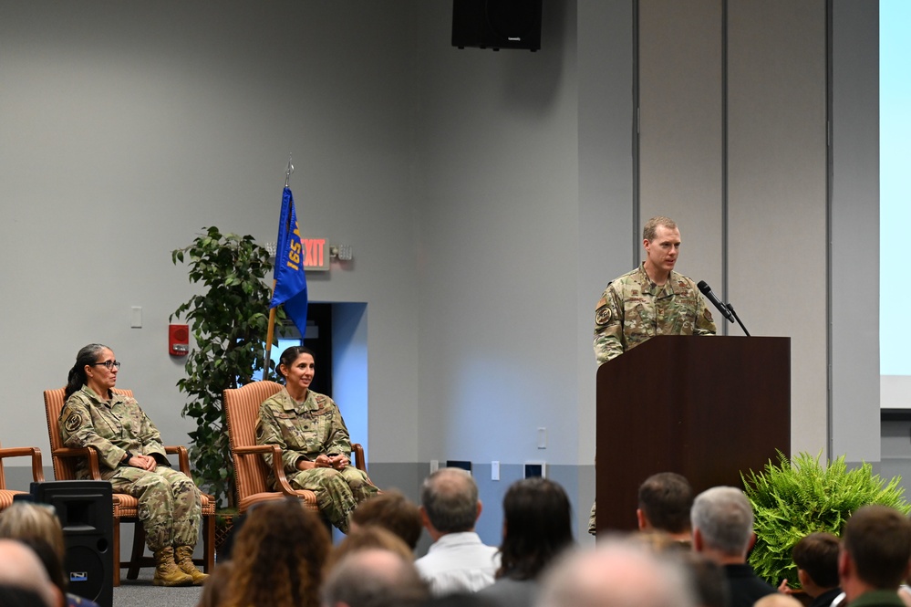 165th Logisitics Readiness Squadron Change of Command