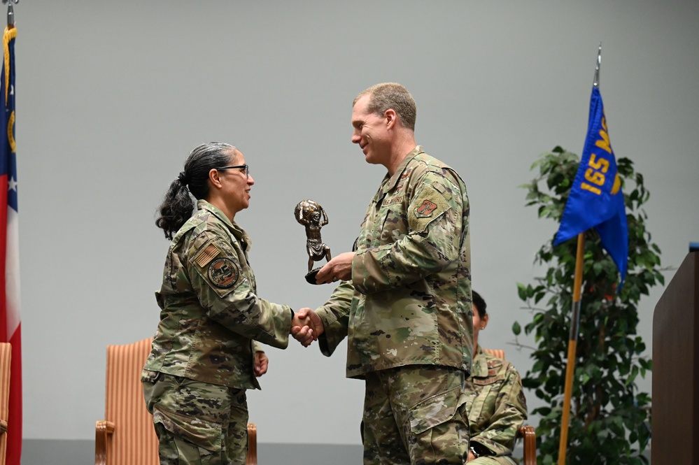 165th Logisitics Readiness Squadron Change of Command