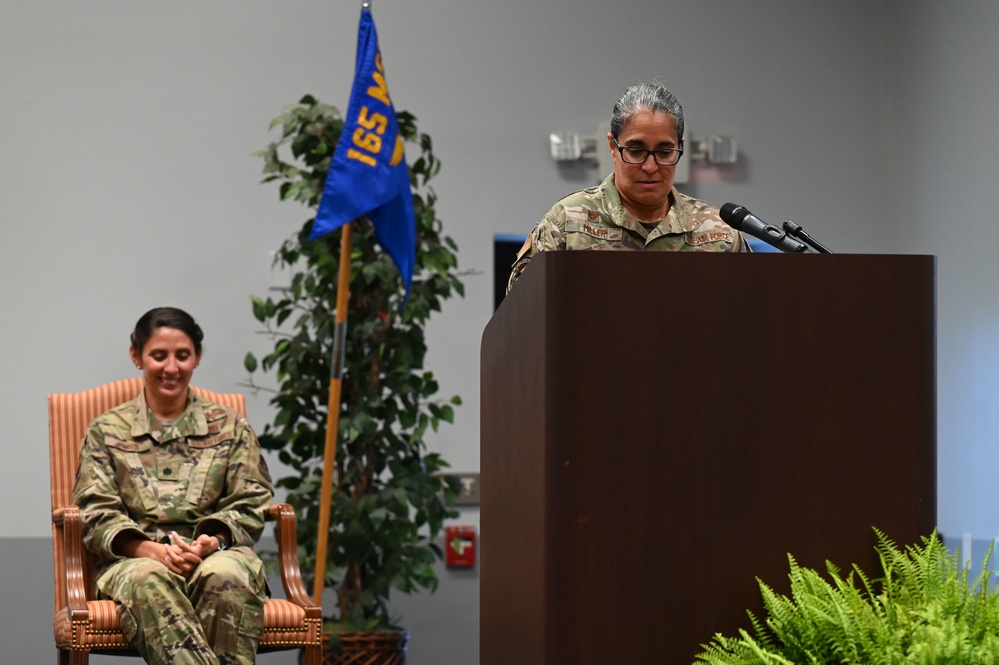 165th Logisitics Readiness Squadron Change of Command