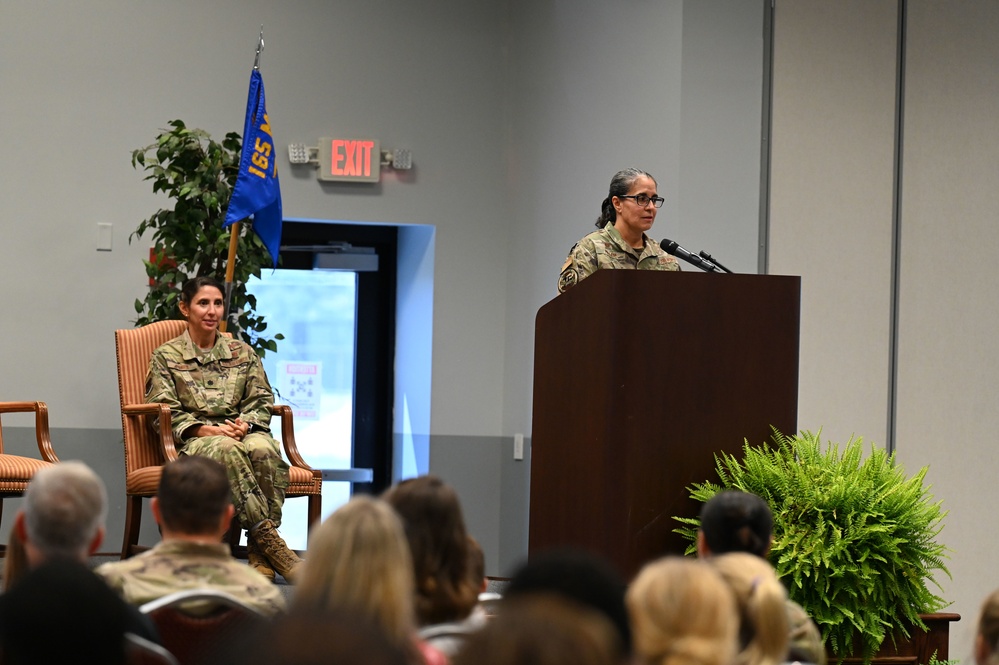 165th Logisitics Readiness Squadron Change of Command