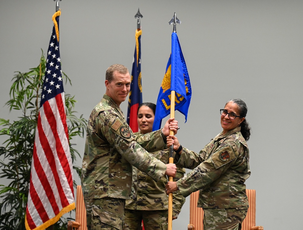 165th Logisitics Readiness Squadron Change of Command