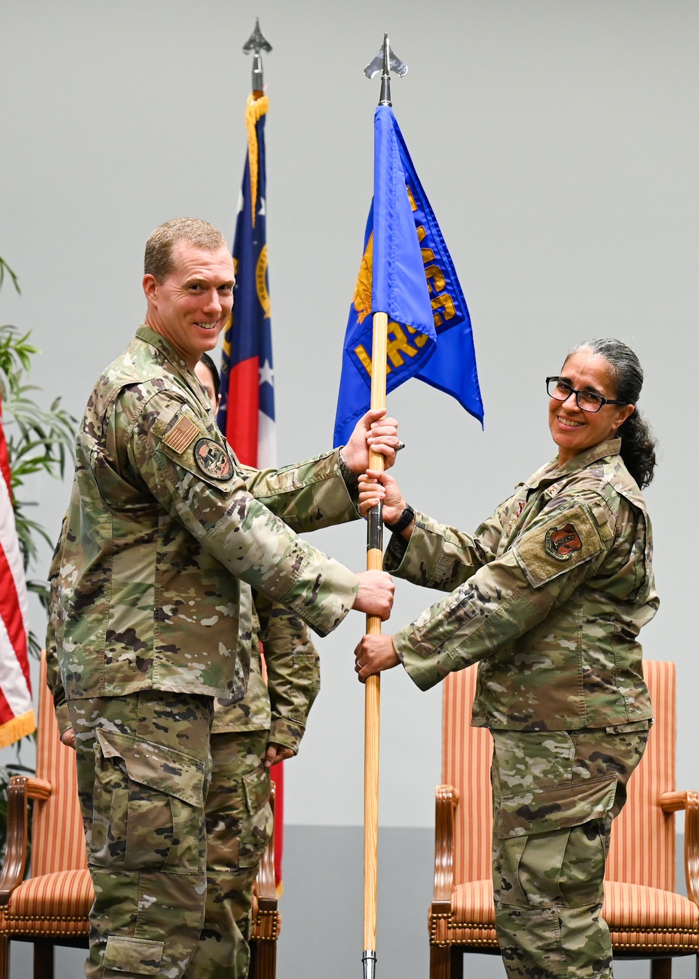 165th Logisitics Readiness Squadron Change of Command