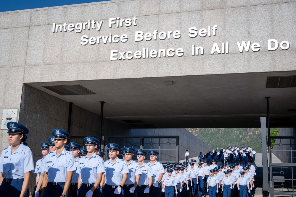 USAFA Acceptance Day Parade