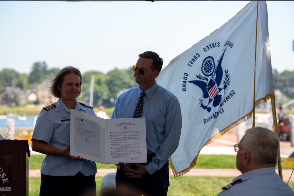 Newburyport Rededicated as Coast Guard City