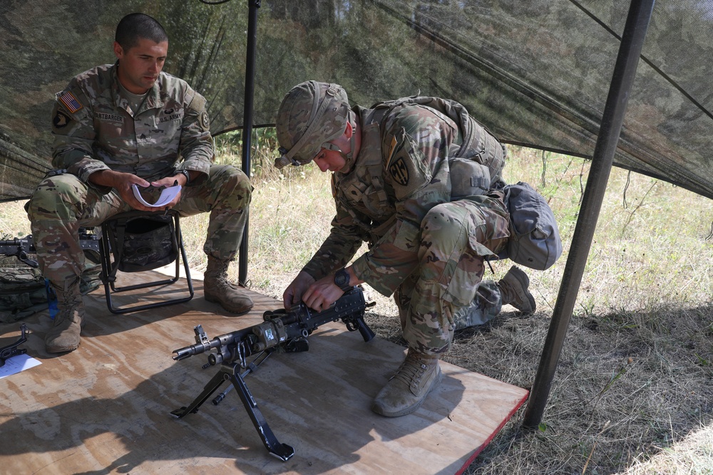 U.S. Army Europe and Africa Best Squad Competition Day 1