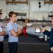 French Navy Rear ADM. visits USS George H.W. Bush (CVN 77)