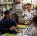 French Navy Rear ADM. visits USS George H.W. Bush (CVN 77)