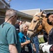 USMC Mounted Color Guard Bring Mustangs to Redding Veterans Home