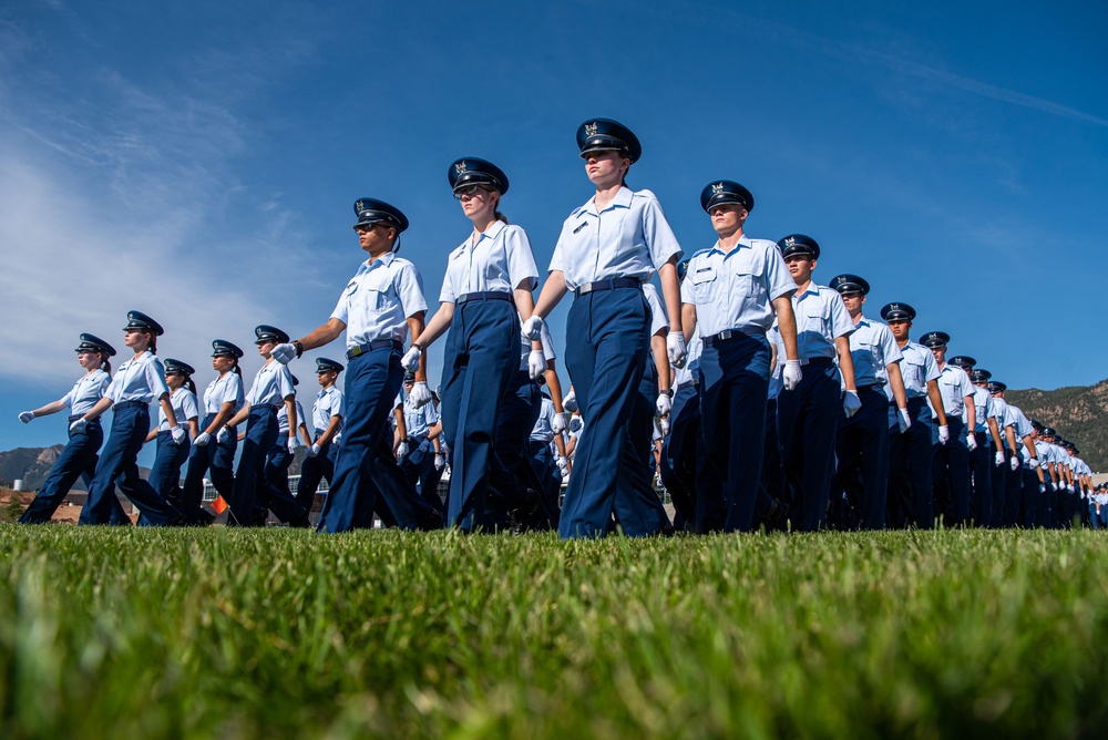 USAFA Acceptance Day Parade 2022