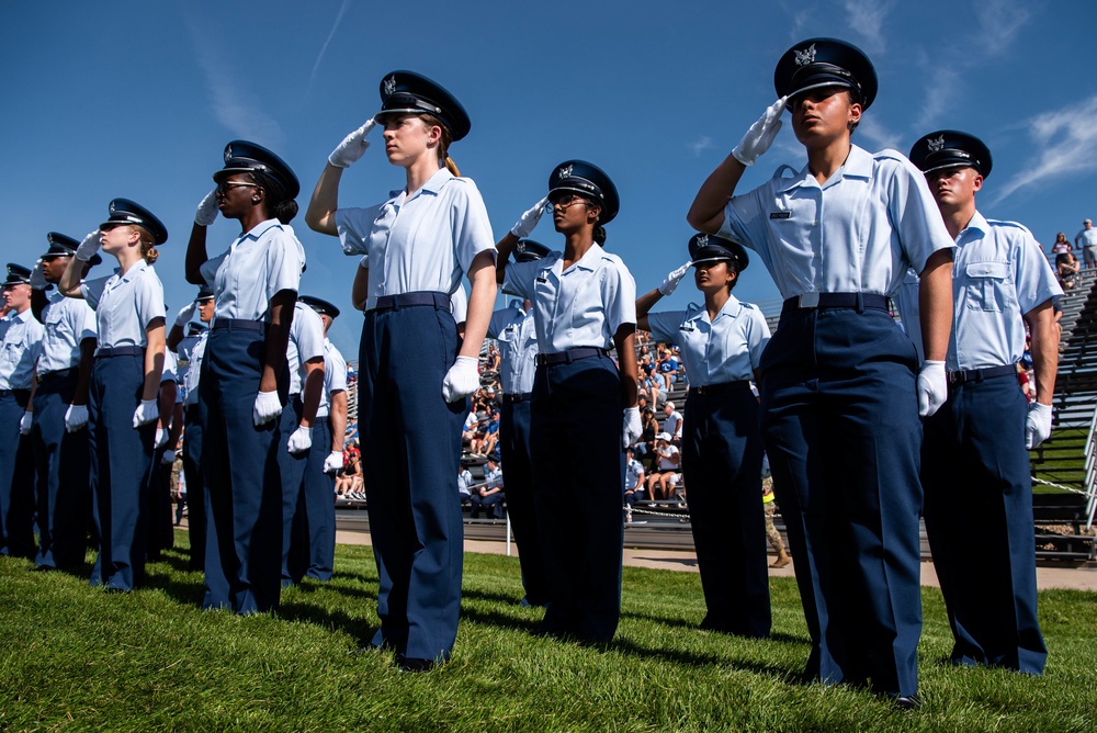 USAFA Acceptance Day Parade 2022