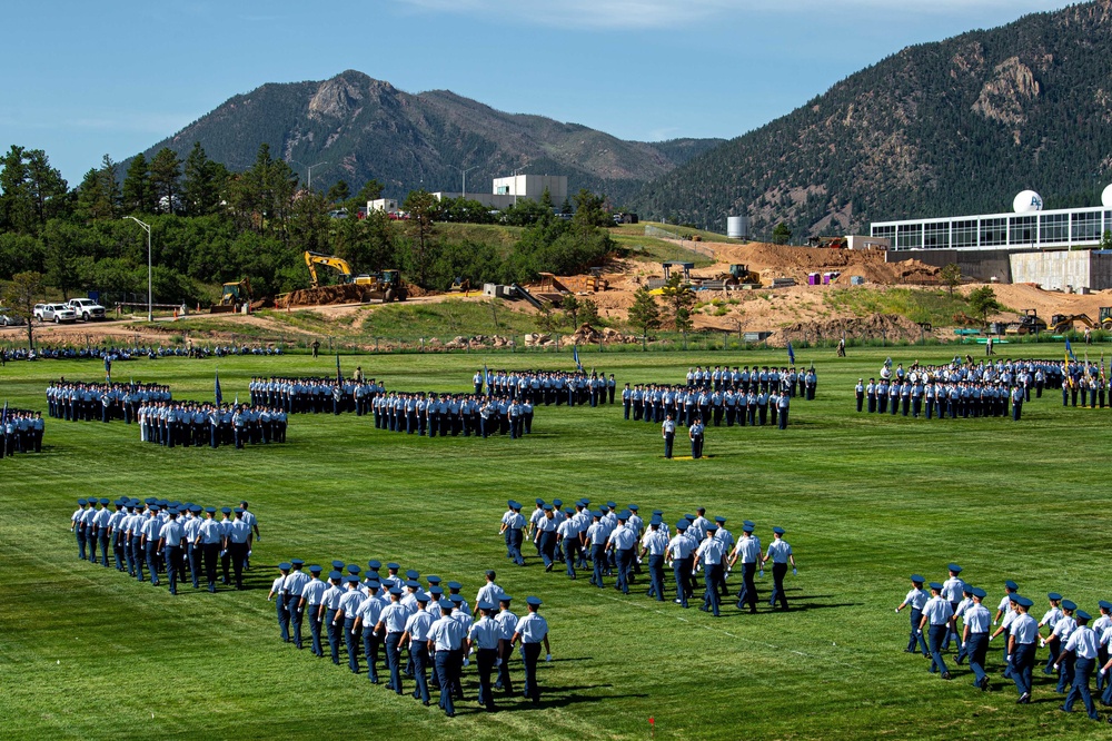 USAFA Acceptance Day Parade 2022