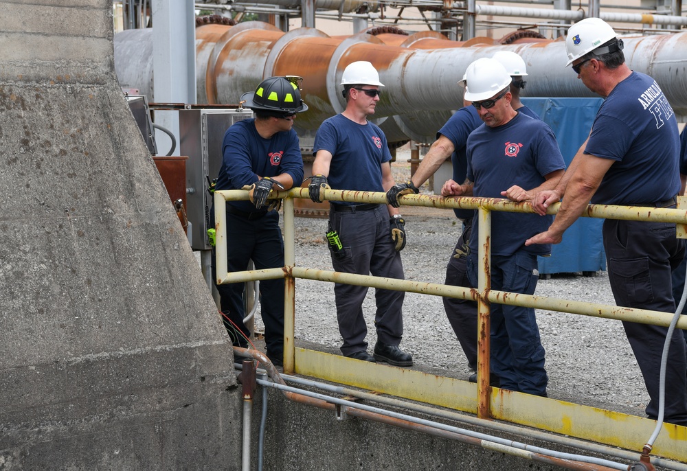 Arnold Fire and Emergency Services familiarizes new personnel with unique mission of AEDC