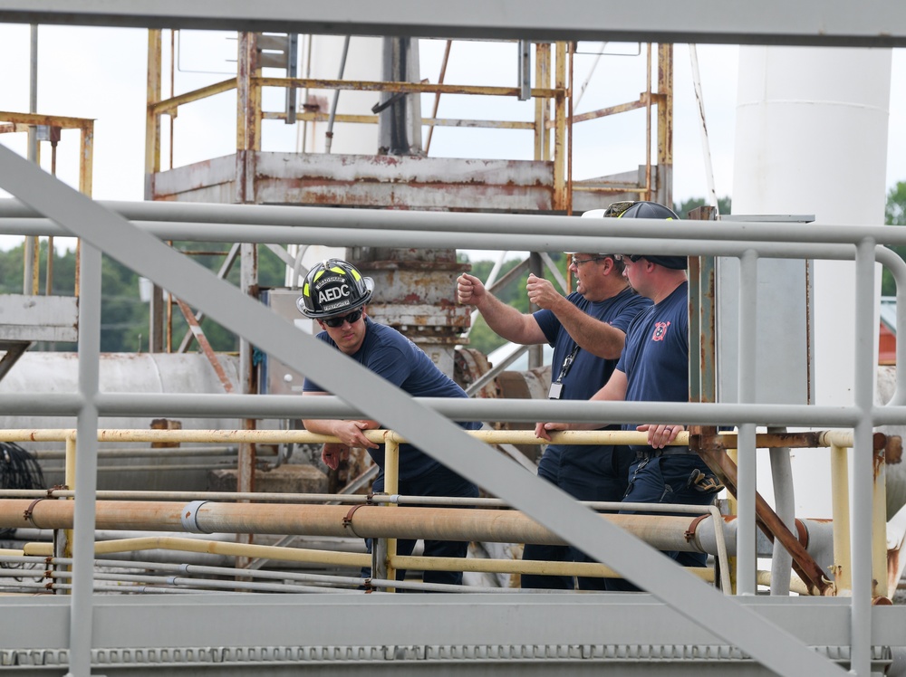 Arnold Fire and Emergency Services familiarizes new personnel with unique mission of AEDC