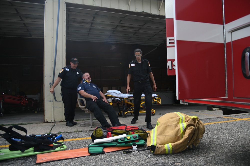 Frederic Township Fire Department Supports Camp Grayling, Northern Strike