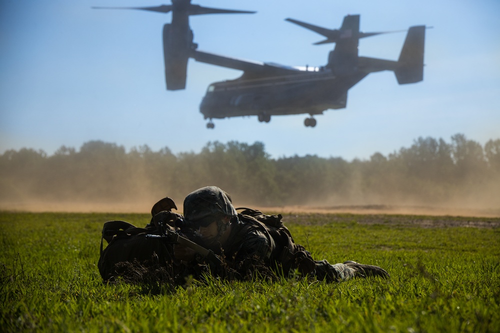 Marines with Guard Company increase their security forces skills at Marine Corps Base Quantico, Va.