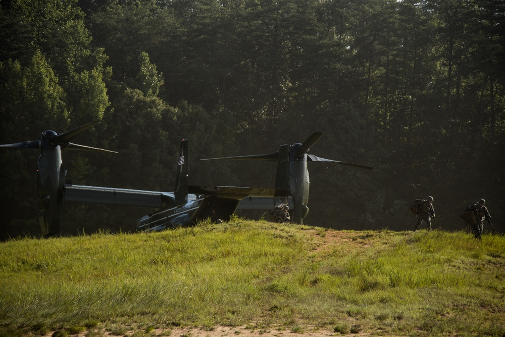 Marines with Guard Company increase their security forces skills at Marine Corps Base Quantico, Va.