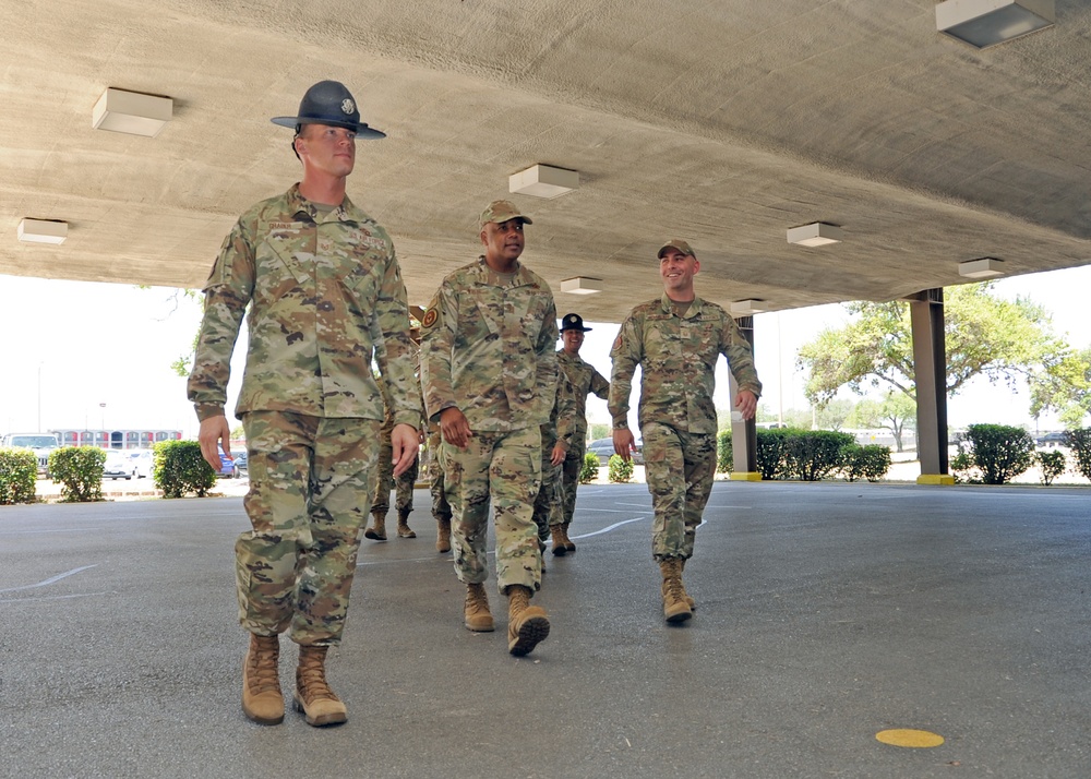 AFRC Command Chief visits 433rd TRS