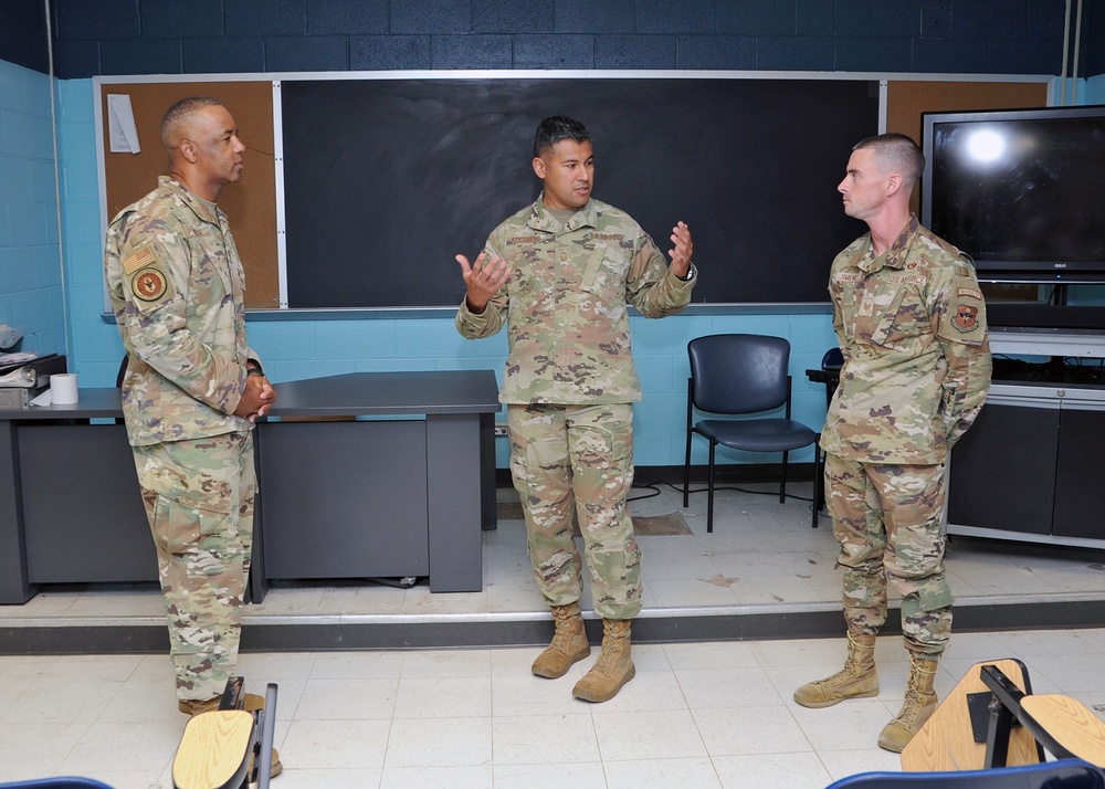 AFRC Command Chief visits 433rd TRS