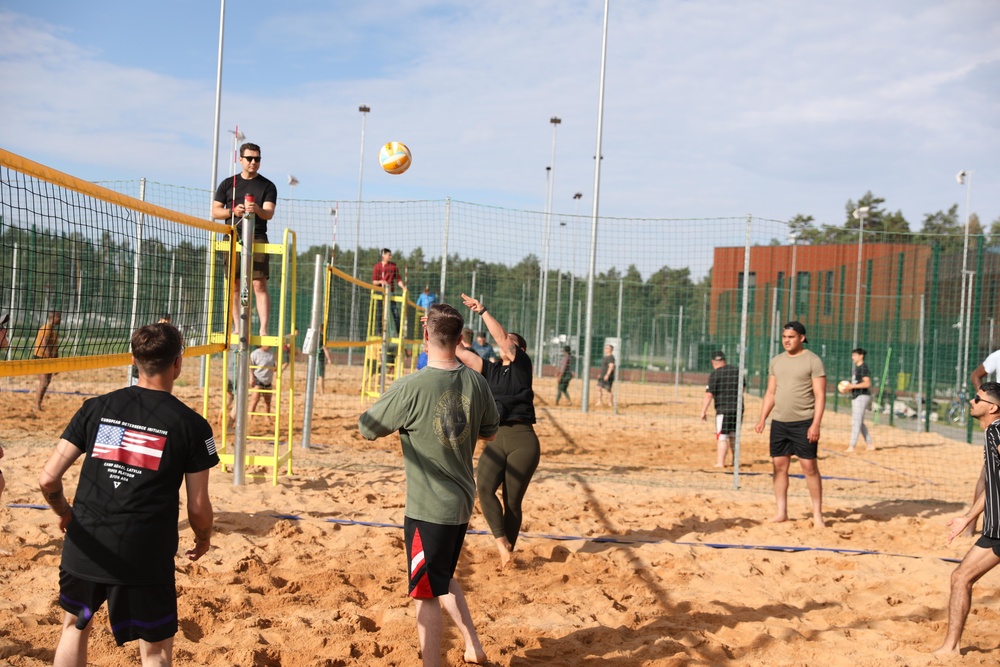 1st Infantry Division's Victory Wellness Action Week in Latvia