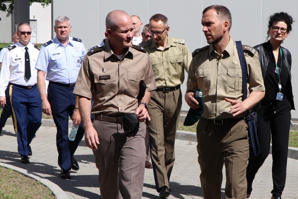 US Military Medical Leadership visit Polish Military Institute of Medicine