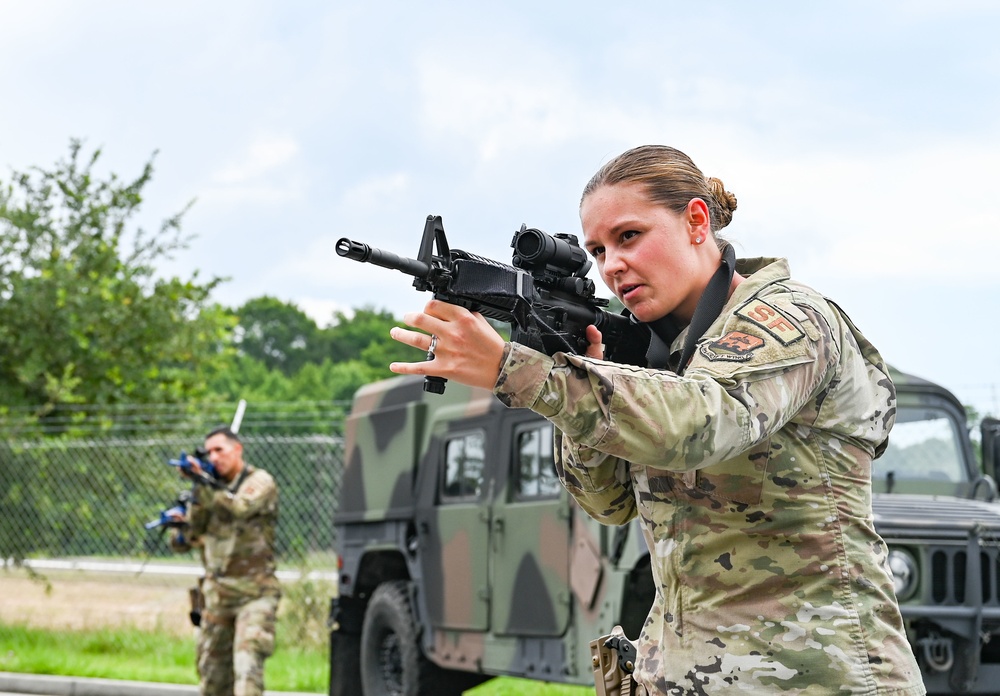 165th Security Forces train for air base ground defense