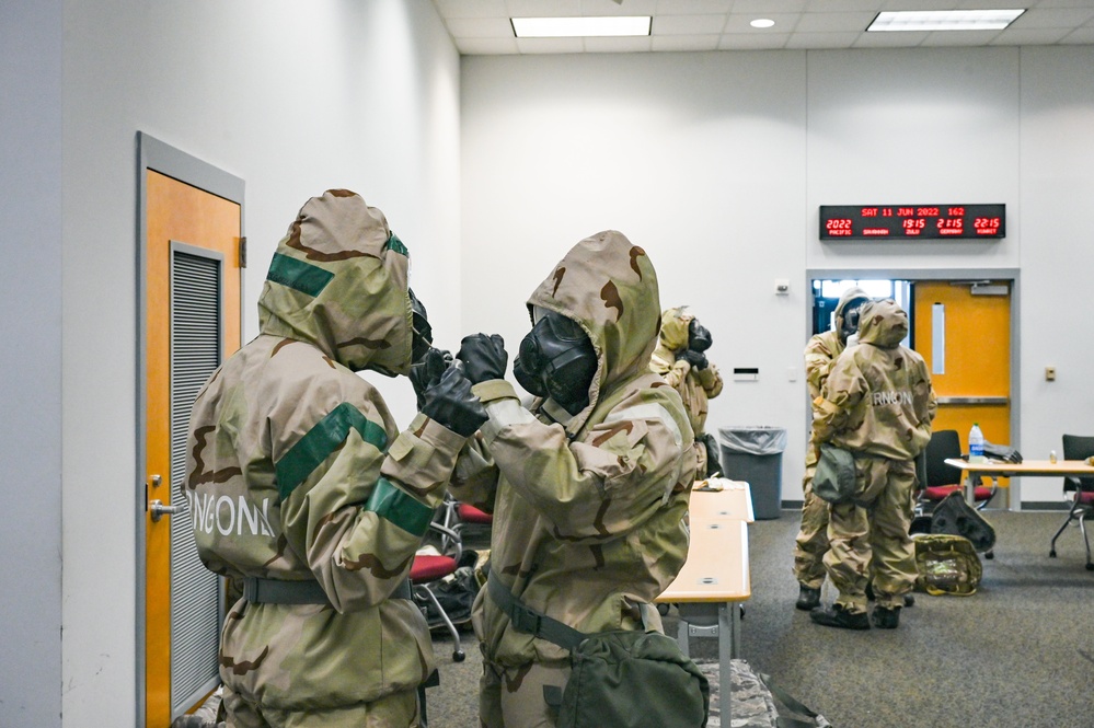 165th Airmen complete CBRN training course