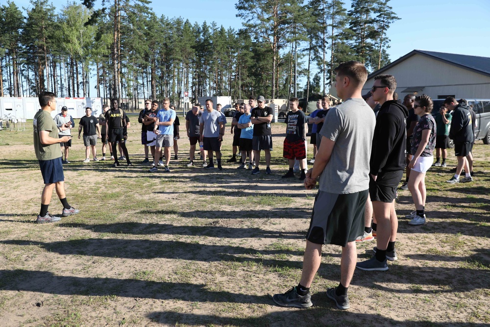 1st Infantry Division's Victory Wellness Action Week in Latvia