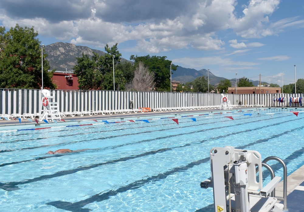 Weather safety at pool