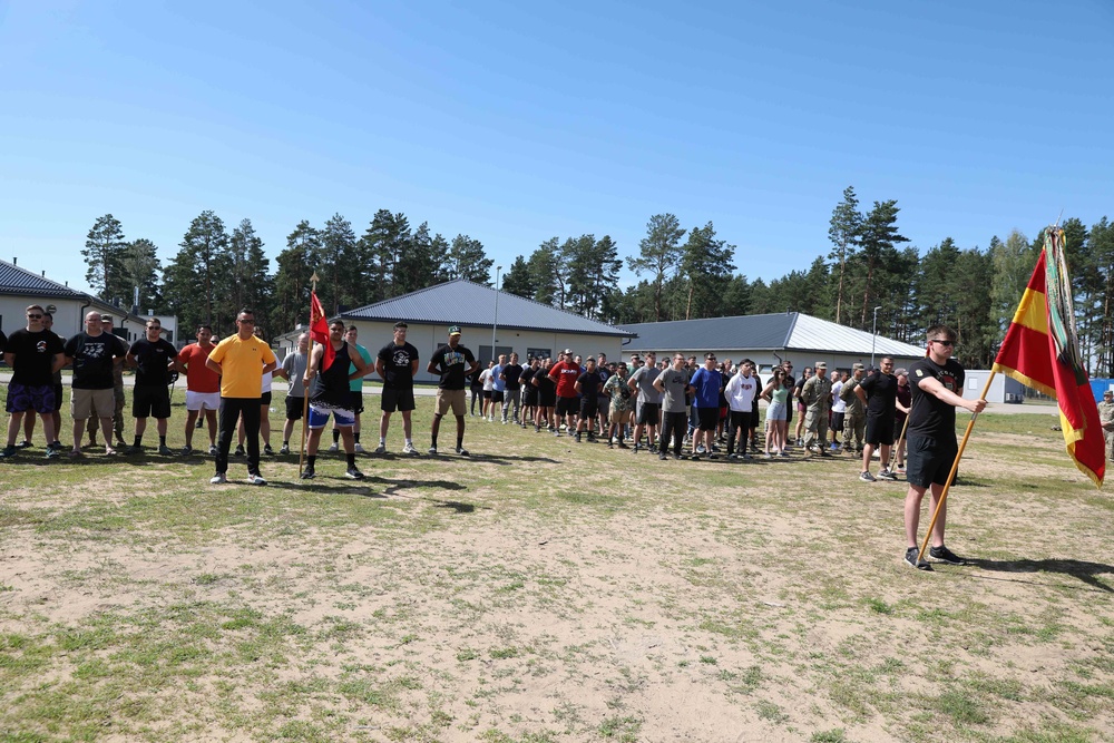 1st Infantry Division's Victory Wellness Action Week in Latvia