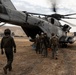 SUMMER FURY 22: Marine Heavy Helicopter Squadron 465 transports Marines and gear to a forward arming and refueling point