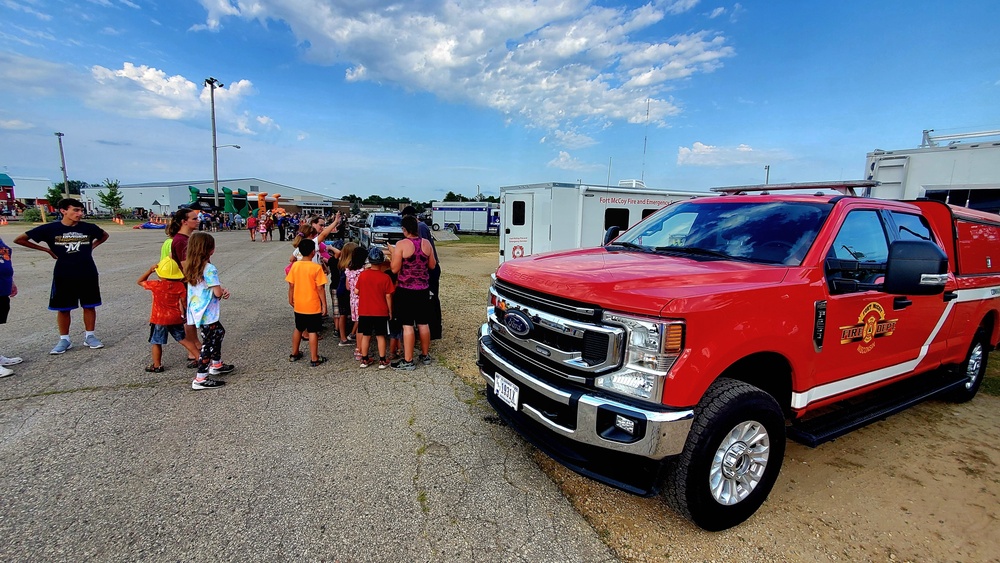 Fort McCoy supports two 2022 National Night Out events