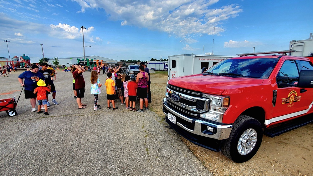 Fort McCoy supports two 2022 National Night Out events