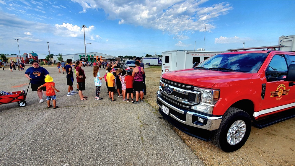 Fort McCoy supports two 2022 National Night Out events
