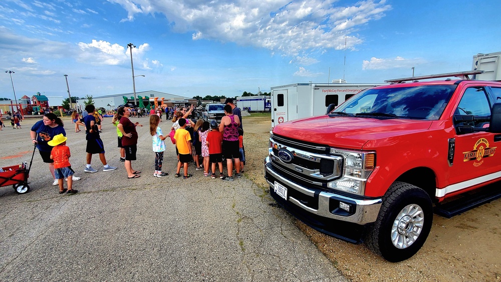 Fort McCoy supports two 2022 National Night Out events