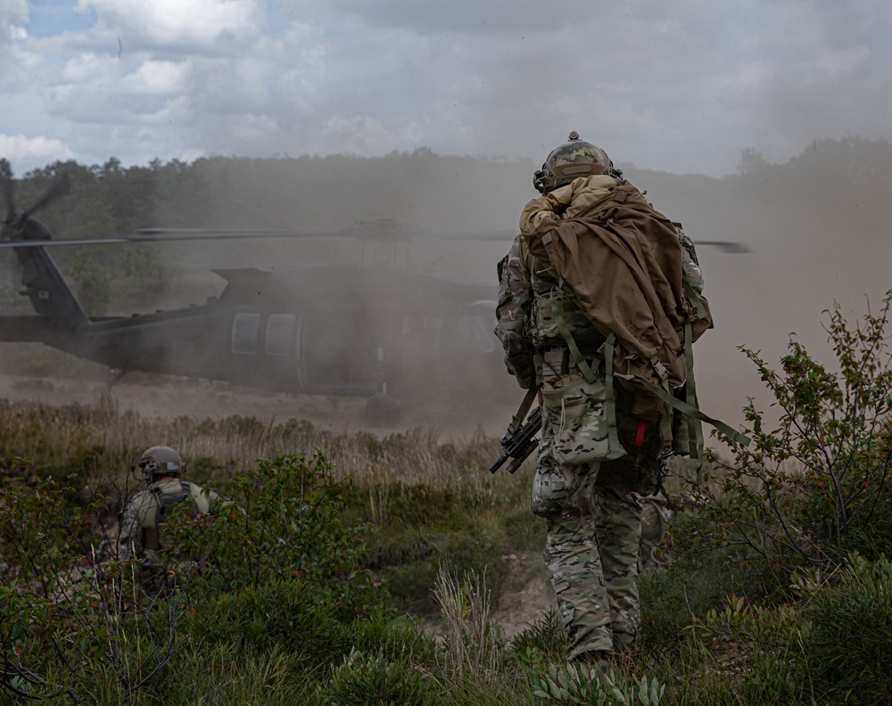 Special Forces team assaults compound, destroys targets, leaves