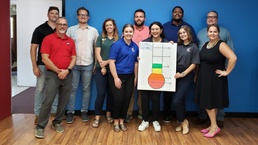 Team processes record 49 easements for flow-through ponding project