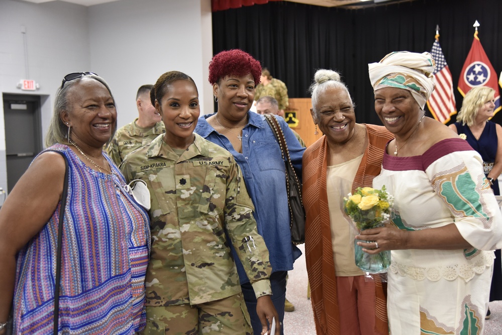 Tenn. Army National Guard names first African American female battalion commander