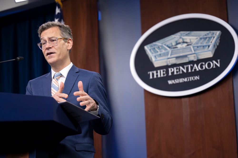 Top Defense Official Briefs About Security Assistance Package in Support of Ukraine