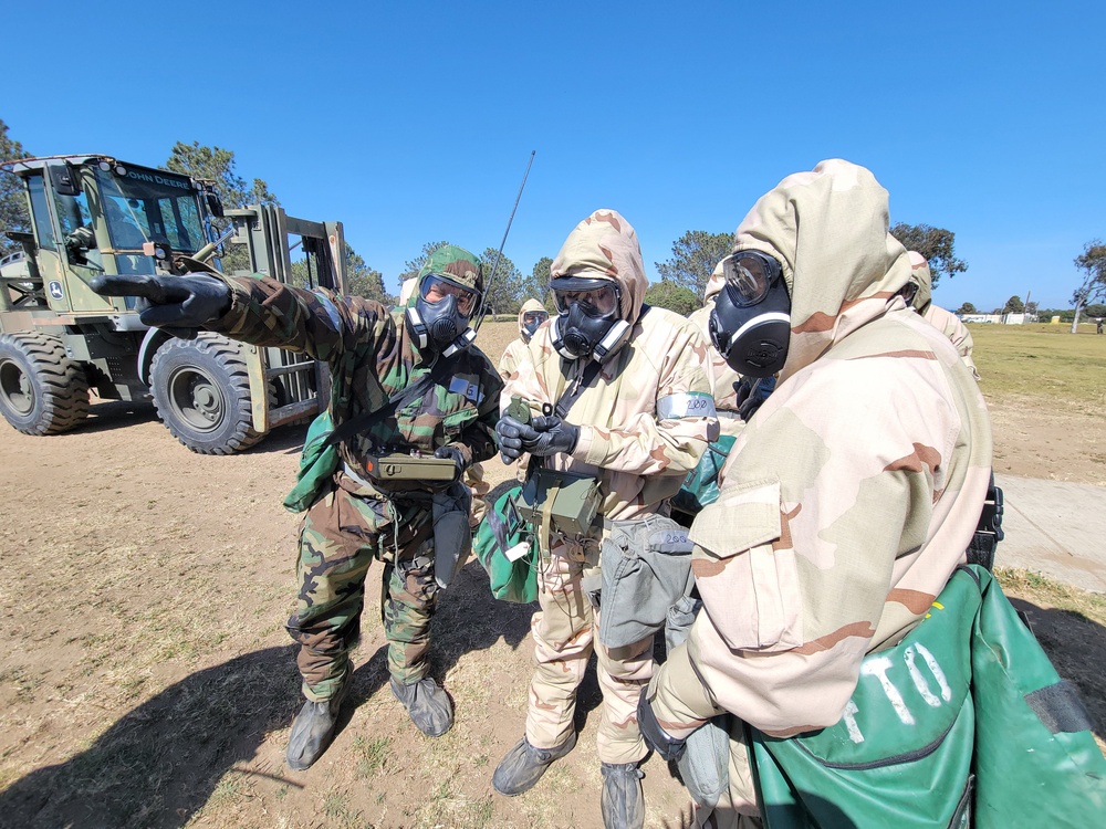 Naval Mobile Construction Battalion 18 Holds Command Post Exercise