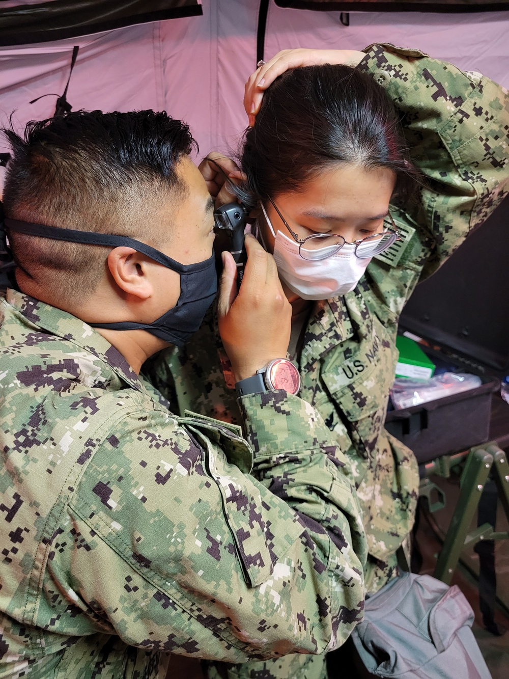 Naval Mobile Construction Battalion 18 Holds Command Post Exercise