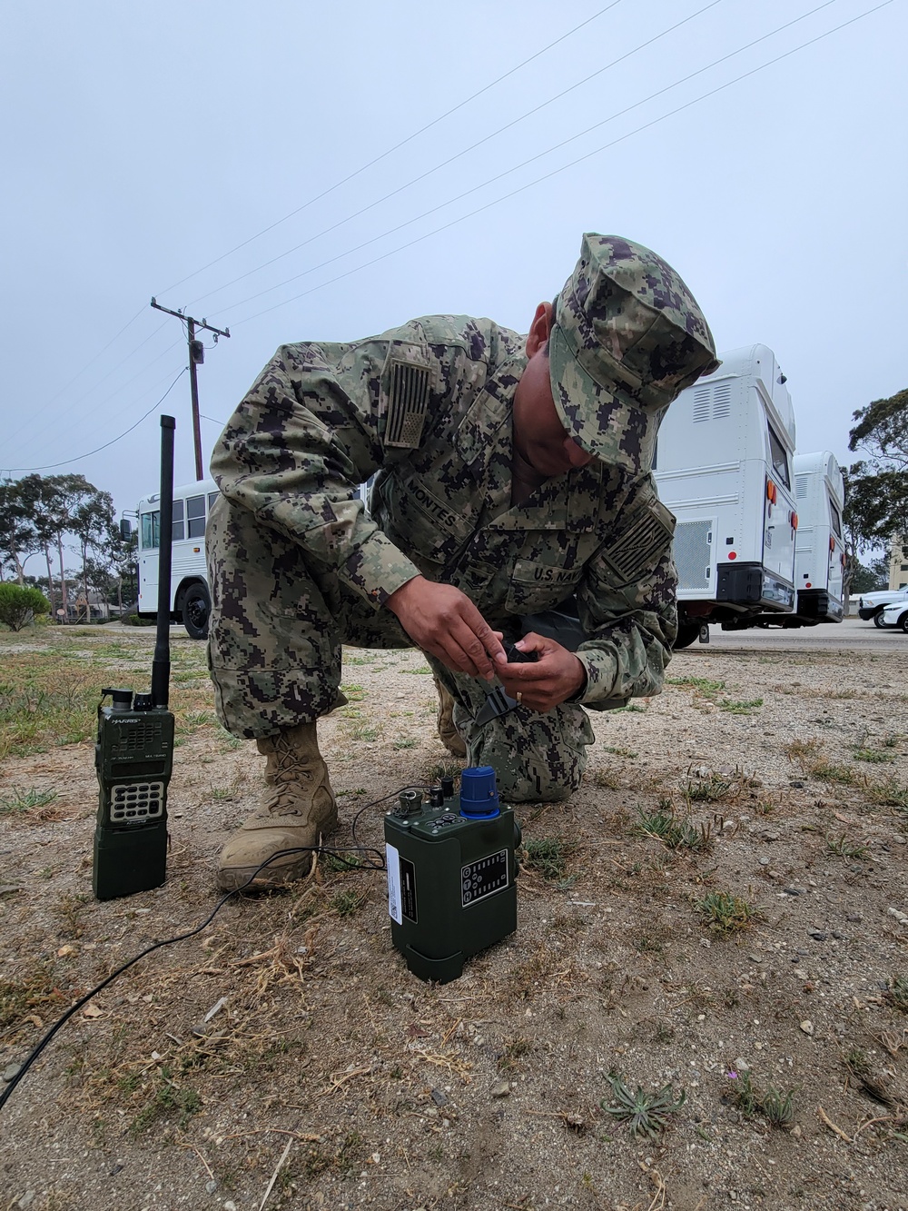 Naval Mobile Construction Battalion 18 Holds Command Post Exercise