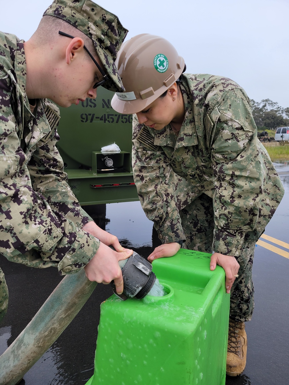 Naval Mobile Construction Battalion 18 Holds Command Post Exercise