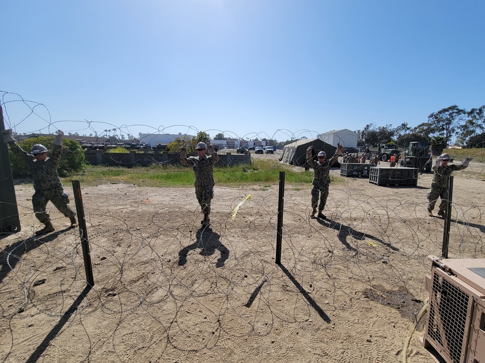 Naval Mobile Construction Battalion 18 Holds Command Post Exercise