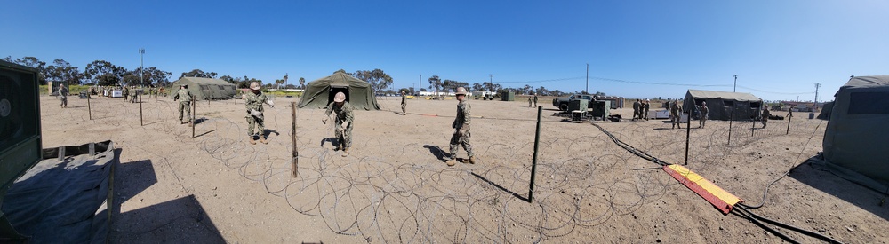 Naval Mobile Construction Battalion 18 Holds Command Post Exercise